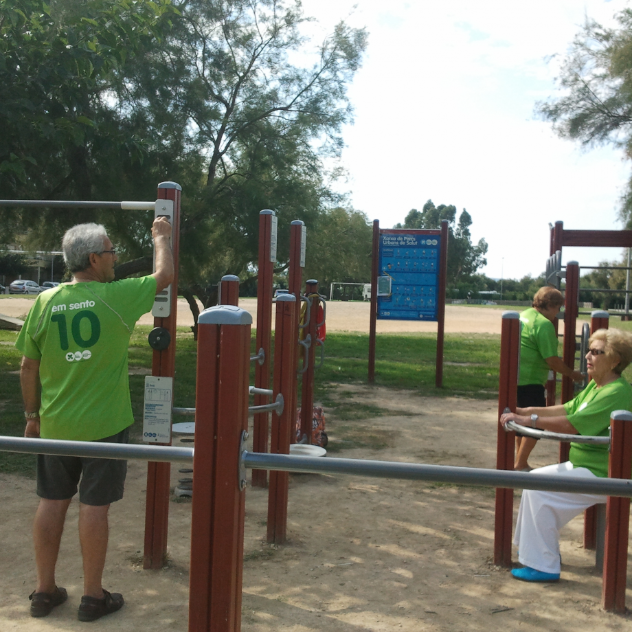 Sessió d'activitat físic a Torroella de Montgrí